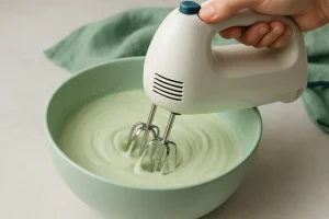 استفاده از همزن برقی