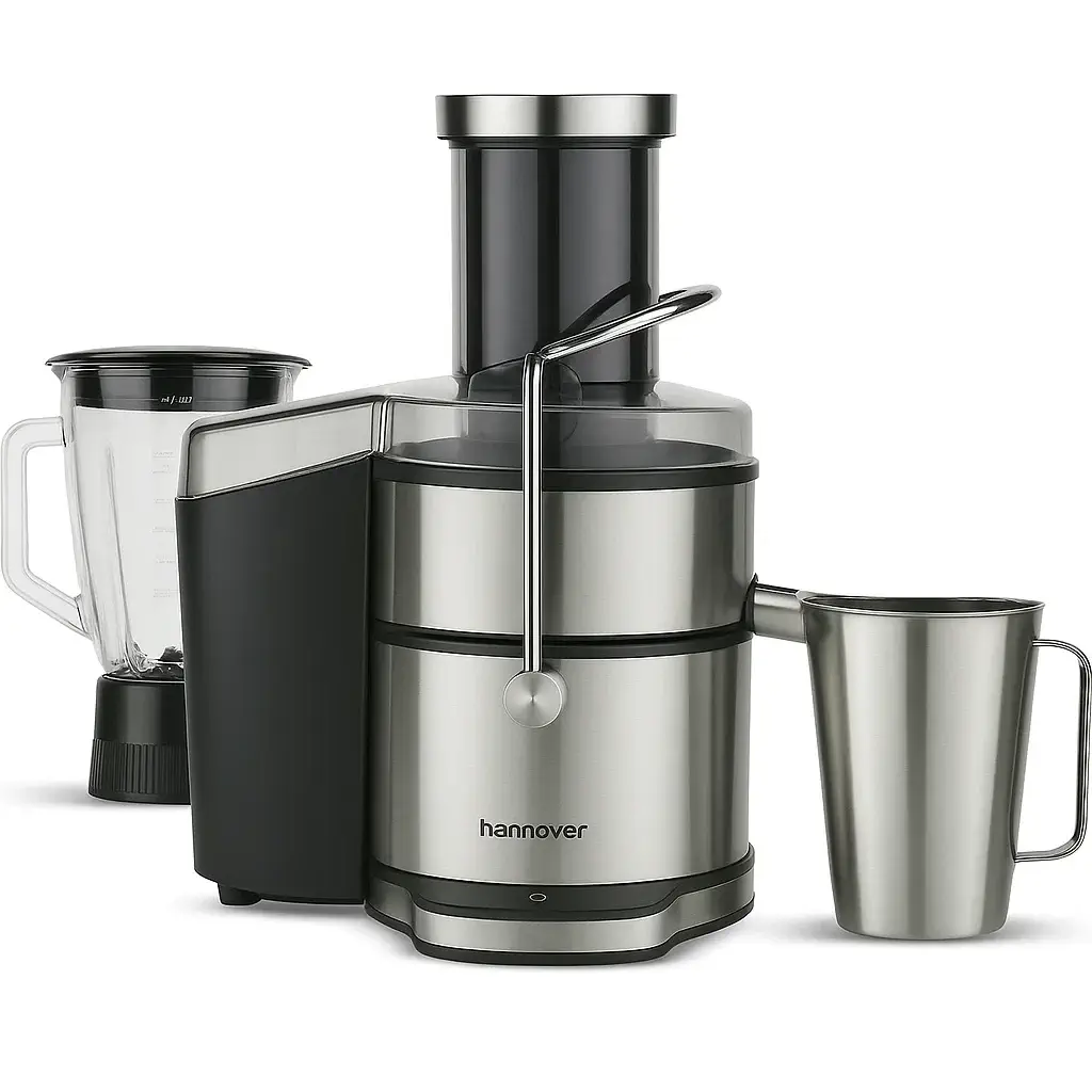 آبمیوه گیری 5 کاره هانوور 1200 وات - بلندر و پارچ آبمیوه گیری