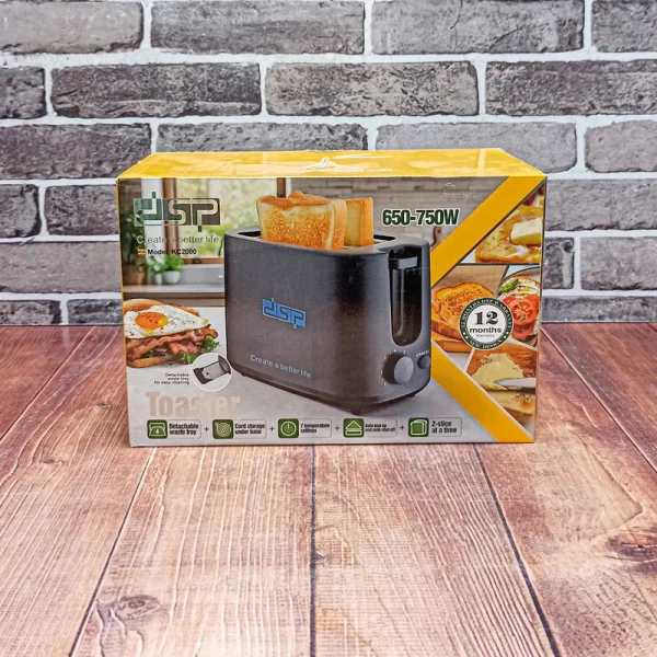 کارتن توستر نان 750 وات dsp کد 2080