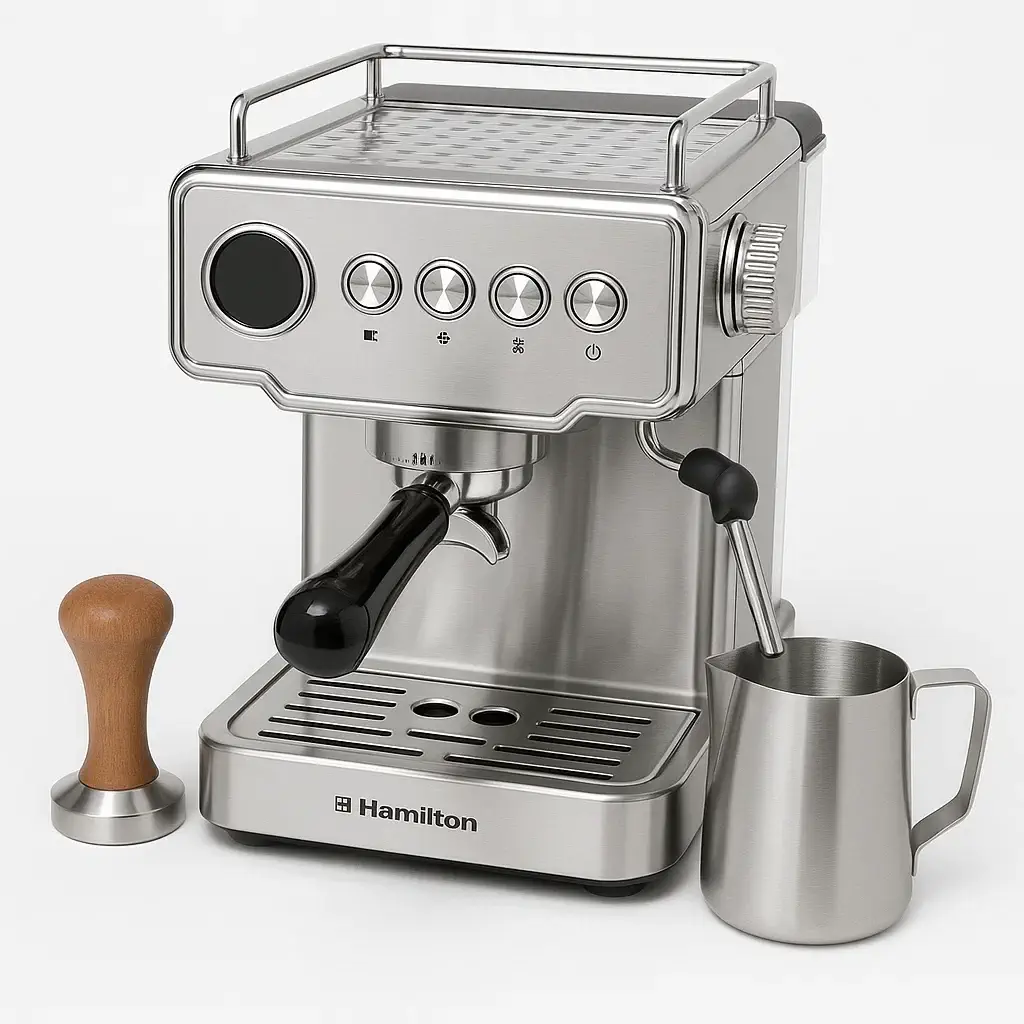 اسپرسو ساز همیلتون 20 بار 1350 وات مدل ECH-2820