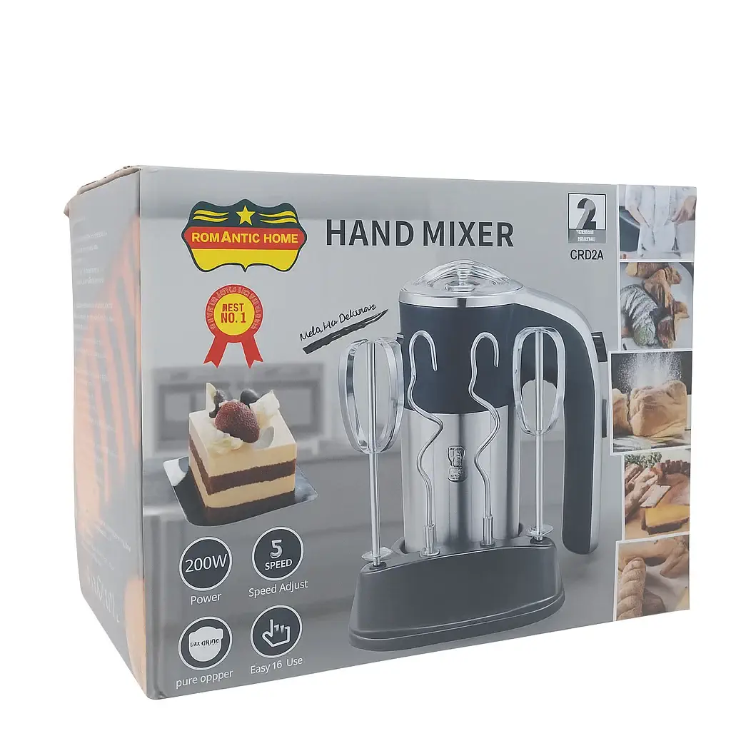 کارتن همزن برقی رومانتیک هوم پایه دار 200 وات کد CR92A