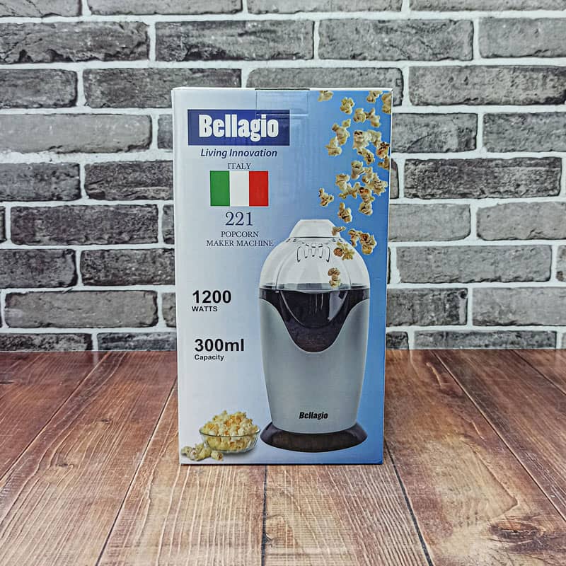 کارتن پفیلا ساز بلاجیو (پاپ کورن ساز Bellagio) 1200 وات مدل 221