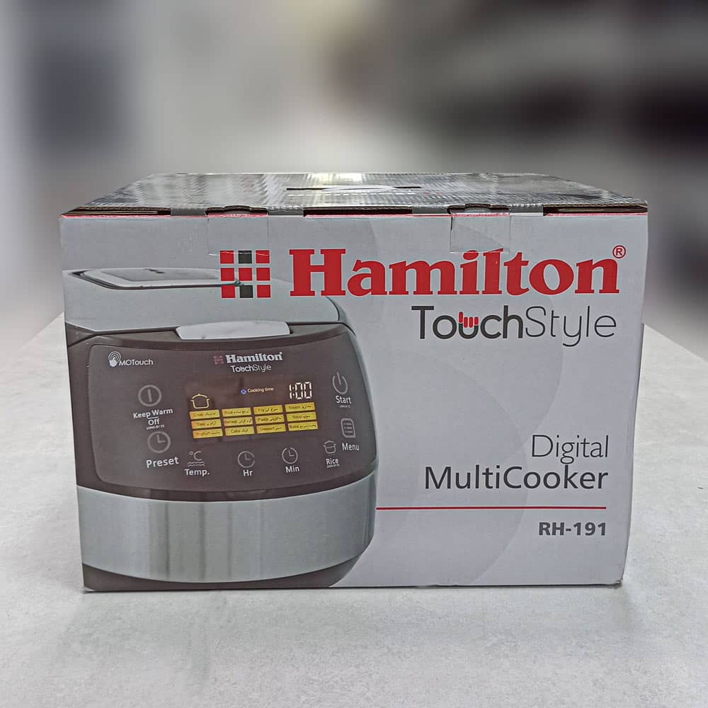 پلوپز و مولتی کوکر همیلتون 860 وات مدل RH-191 در انبار