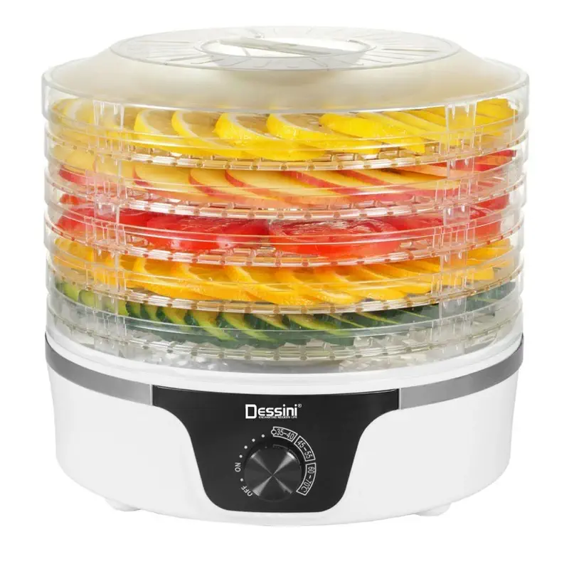 میوه خشک کن دسینی 400 وات مدل 1000 با میوه