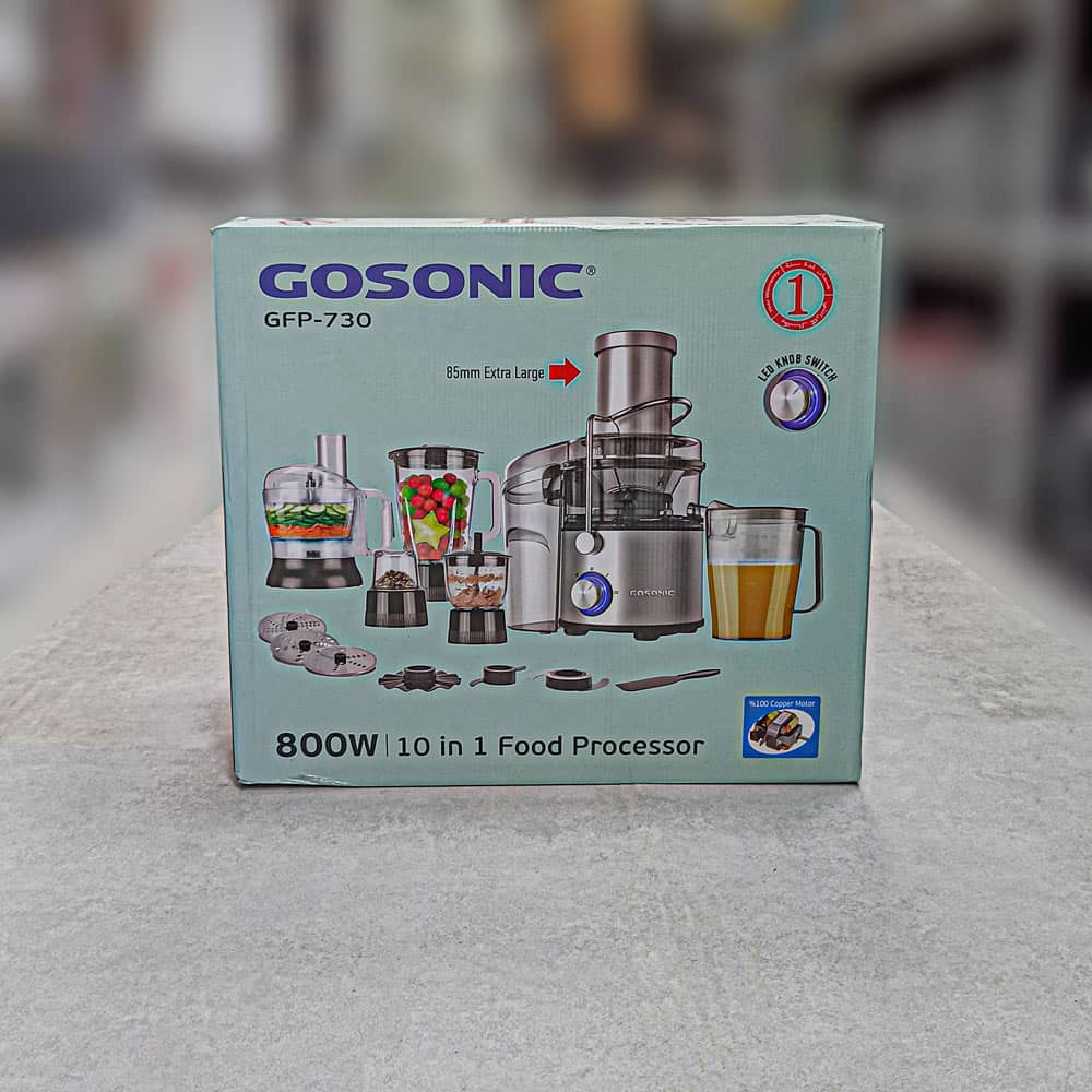 آبمیوه گیری غذاساز گوسونیک مدل Gfp-730 در انبار