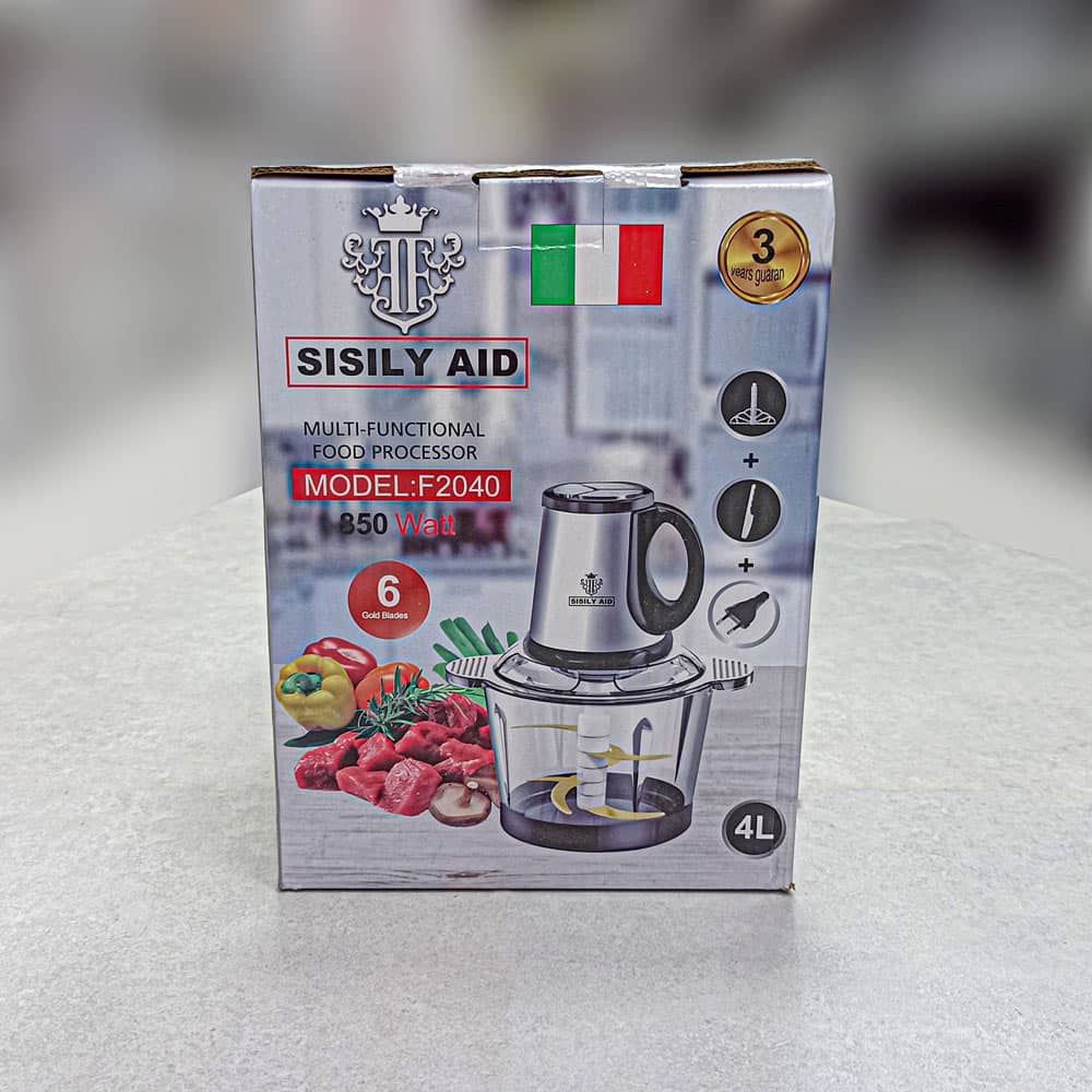 خردکن سیسیلی 4 لیتر 850 وات مدل F2040 در انبار