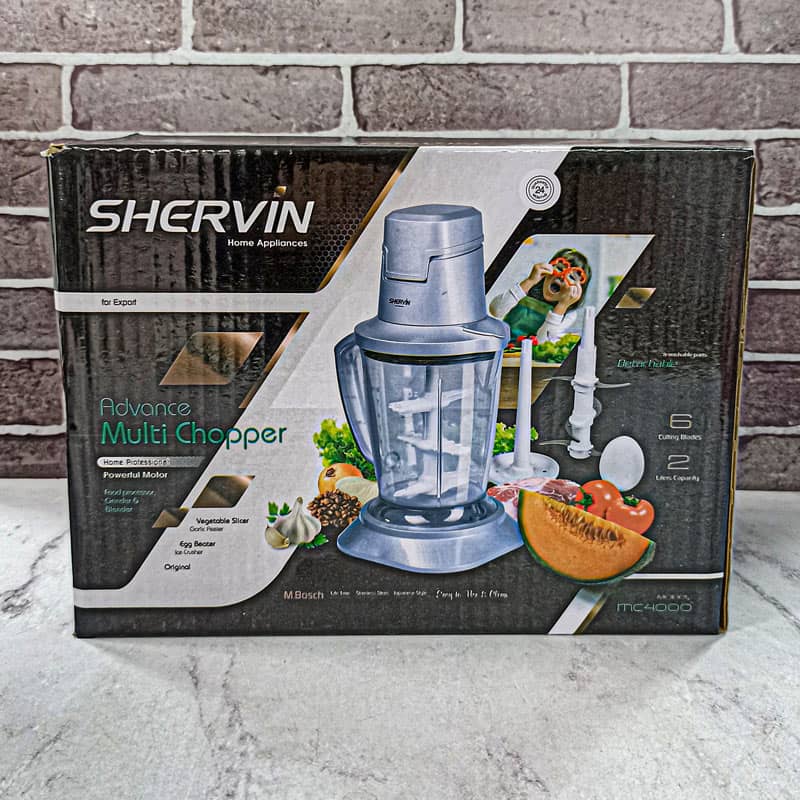 کارتن غذاساز شروین مدل 4000 MC