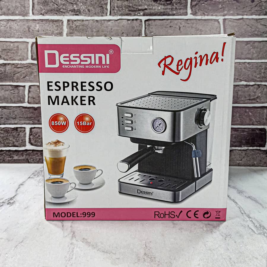 کارتن اسپرسوساز 15 بار دسینی 850 وات مدل 999