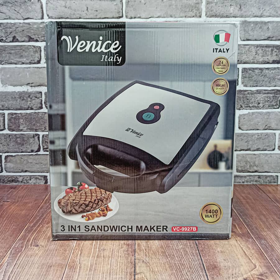 کارتن اسنک ساز ۳ کاره ونیز 1400 وات مدل VC-992۷A