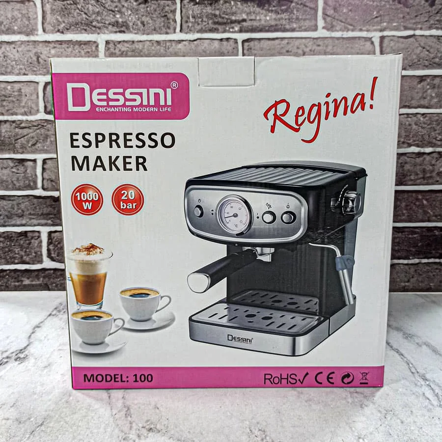 کارتن اسپرسو ساز دسینی 20 بار 1000 وات مدل 100