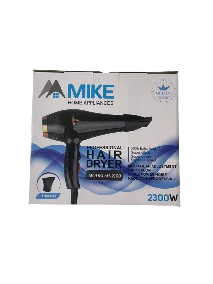 کارتن سشوار مایک ۲۳۰۰ وات مدل M-2100